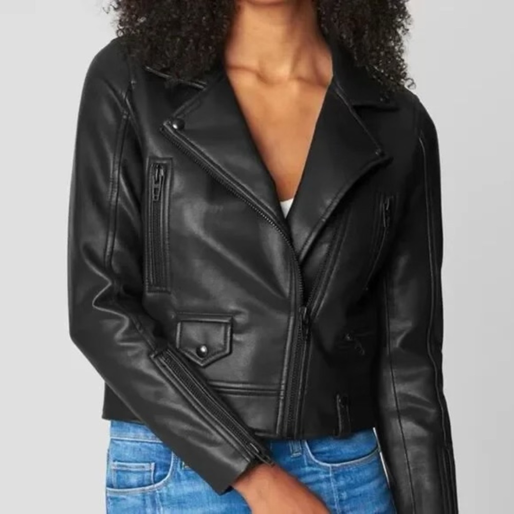 Blank NYC In Demand Faux Leather Motorcycle Jacket